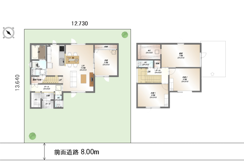永山10条７丁目２号棟４LDK【駐車2台可】