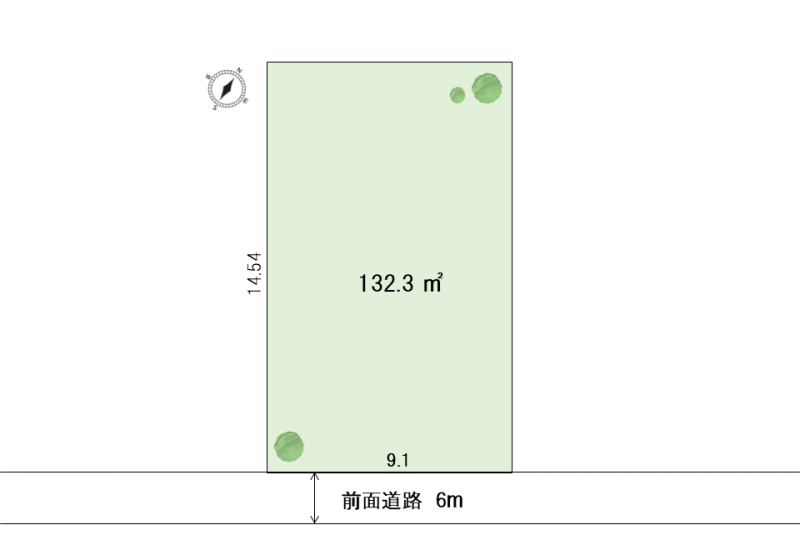 月寒5条12丁目【建築条件付土地】