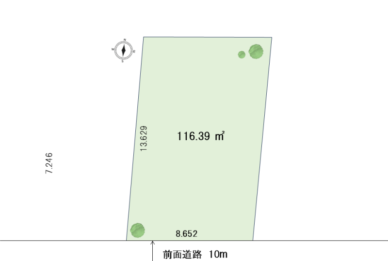 北16条東12丁目③【建築条件付土地】
