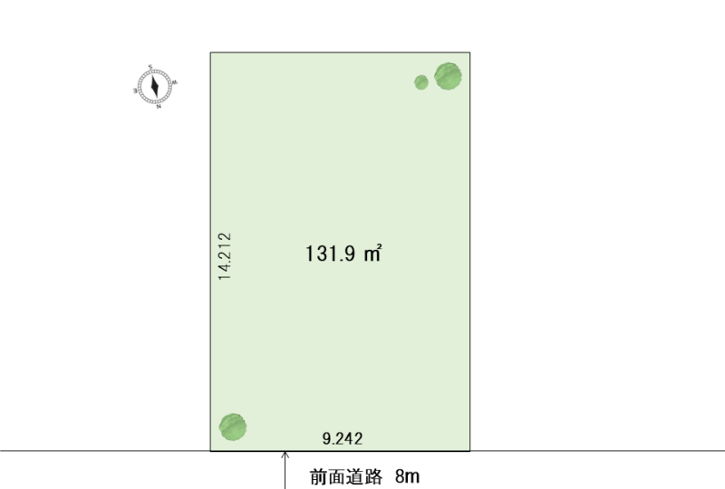 北郷３条13丁目【建築条件付土地】