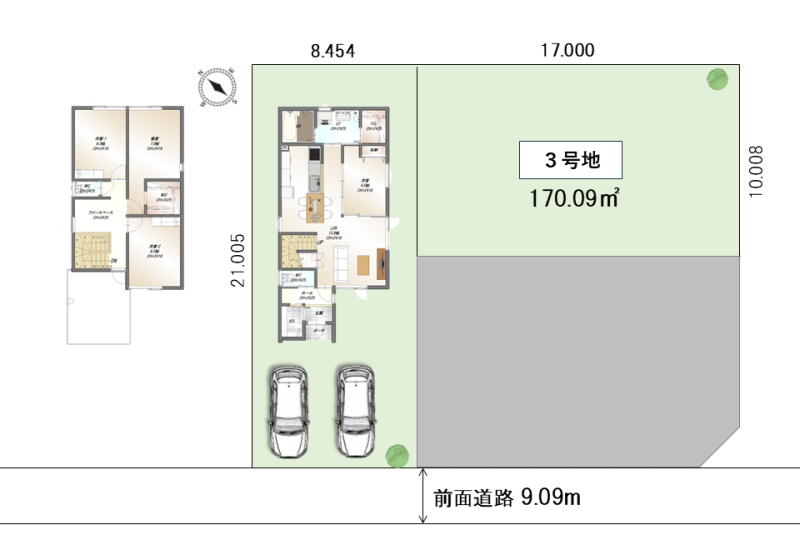 永山6条8丁目２号棟【駐車2台可】