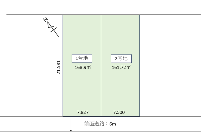 新琴似9条7丁目①【建築条件付土地】